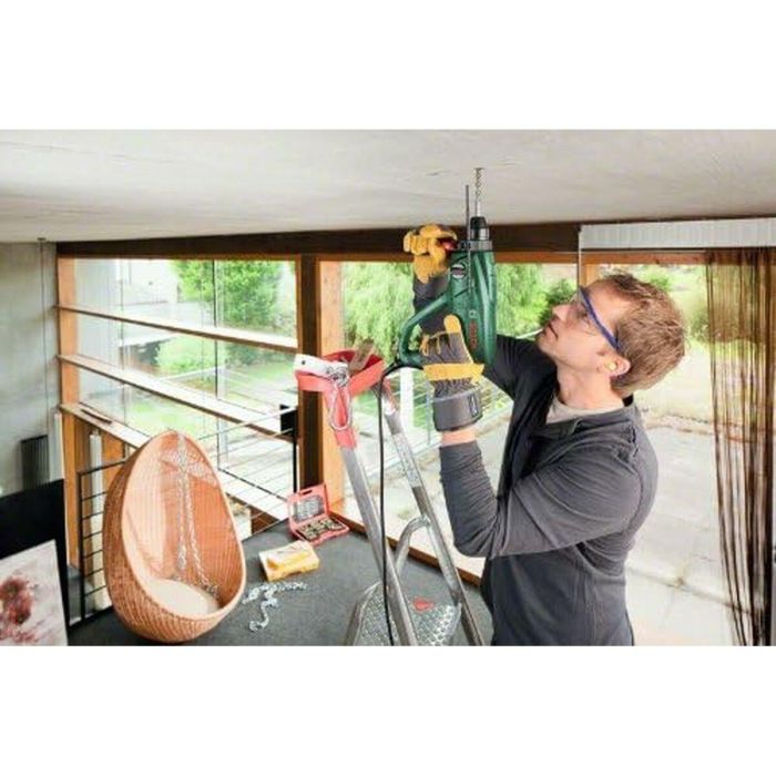 Bosch PBH 2500 SRE Martillo Perforador Eléctrico SDS+ 22mm Hormigón / 30mm Madera / 13mm Acero + 6 Brocas SDS 3 Bosch PBH 2500 SRE Martillo Perforador Eléctrico SDS+ 22mm Hormigón / 30mm Madera / 13mm Acero + 6 Brocas SDS 3