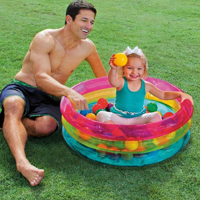 Piscina de Bolas Intex 86 x 25 x 86 cm (3 Unidades) 3 Piscina de Bolas Intex 86 x 25 x 86 cm (3 Unidades) 3