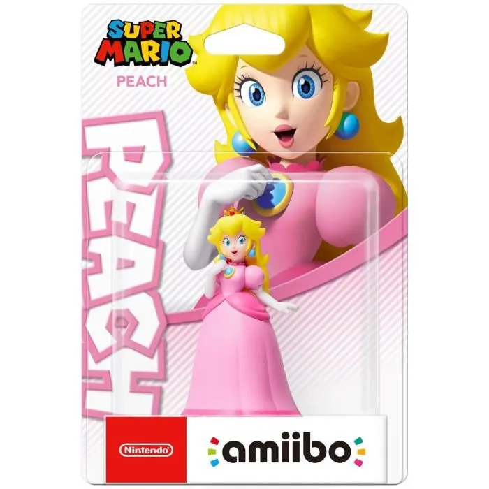 Nintendo Figura Amiibo Super Mario Peach AMIIBOPEACHSM 0 Nintendo Figura Amiibo Super Mario Peach AMIIBOPEACHSM 0