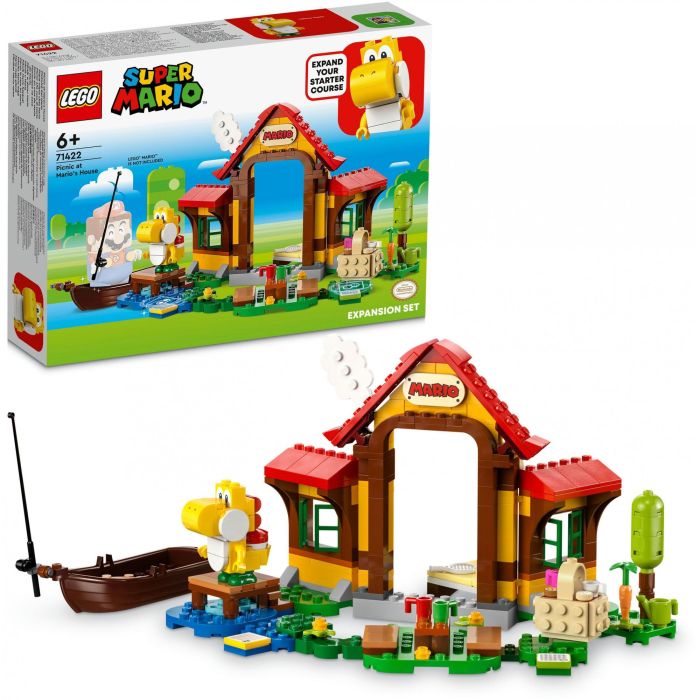LEGO 71422 Super Mario Set de Expansión: Pícnic en casa de Mario – Juego de construcción de 259 piezas 10 LEGO 71422 Super Mario Set de Expansión: Pícnic en casa de Mario – Juego de construcción de 259 piezas 10