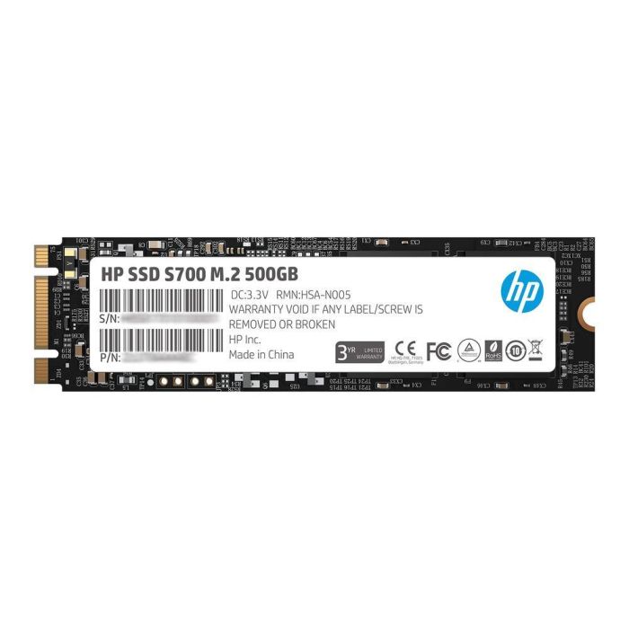 Disco Duro HP 2LU80AA#ABB 500 GB SSD 1 Disco Duro HP 2LU80AA#ABB 500 GB SSD 1