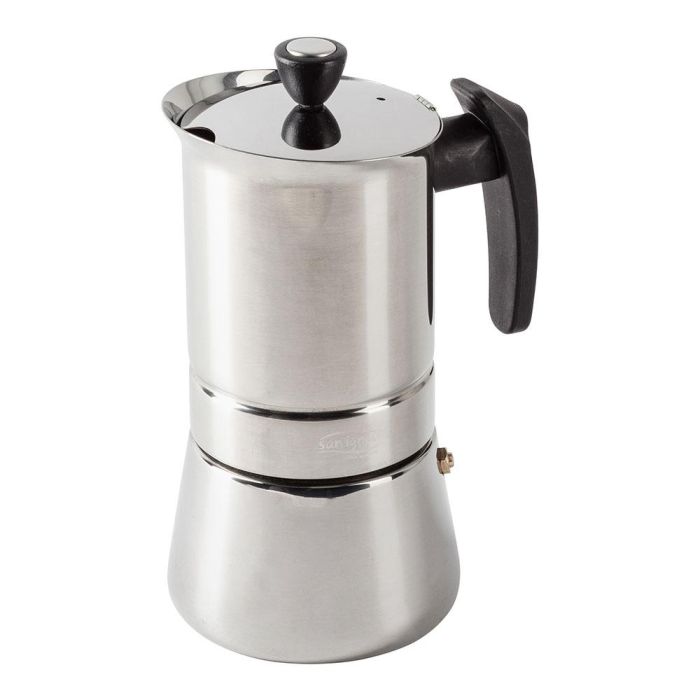 Cafetera 4 tazas acero inox moods sg-3593 san ignacio