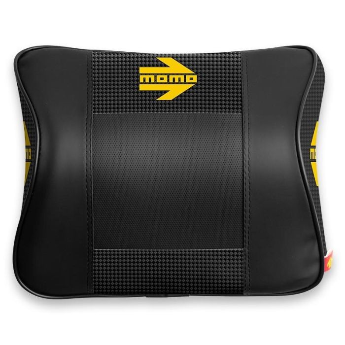 Momo MOMLNSCOCB Soporte Cuello Coche Comodidad Carbón-Negro