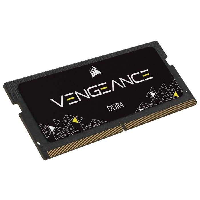 Memoria RAM - CORSAIR - Vengeance SODIMM 32GB (1x32GB) DDR4 3200MHz CL22 - Negro 1 Memoria RAM - CORSAIR - Vengeance SODIMM 32GB (1x32GB) DDR4 3200MHz CL22 - Negro 1