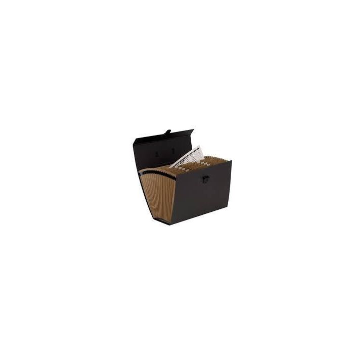 Fellowes Maletín Clasificador Acordeón Negro Fellowes Maletín Clasificador Acordeón Negro