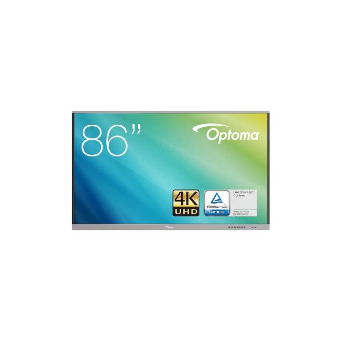 Optoma 5861RK H1F0C0BBW101 Pizarra Interactiva Táctil 86" 4K UHD (3840x2160) IPS LED Android 8.0 Negro 18