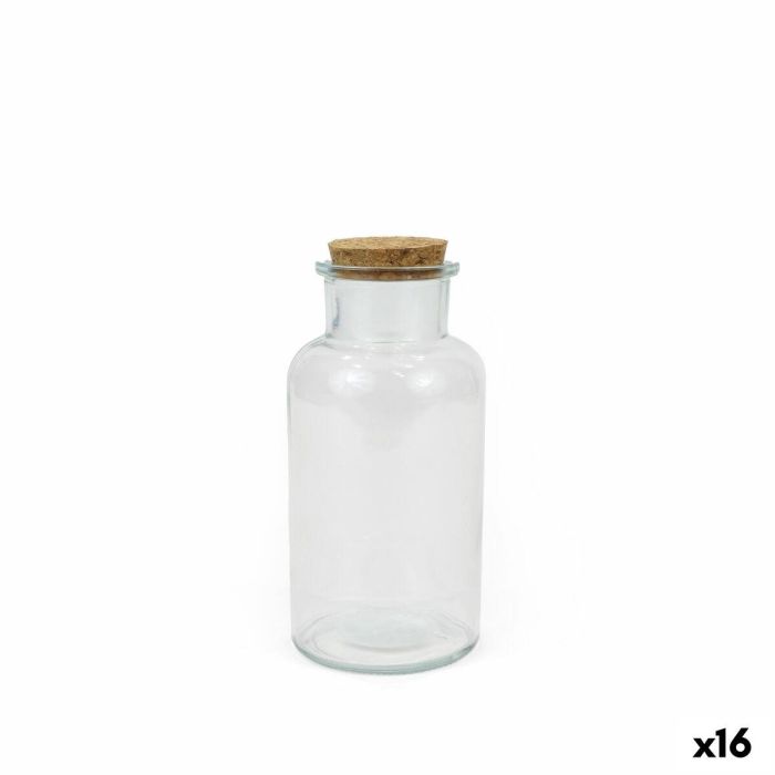 Botella de Cristal La Mediterránea 500 ml 0,5 L (16 Unidades) Botella de Cristal La Mediterránea 500 ml 0,5 L (16 Unidades)