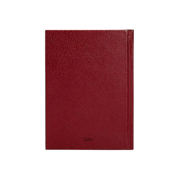 Agenda Encuadernada Liderpapel Corfu A6 2025 Dia Pagina Color Rojo Papel 60 gr 2