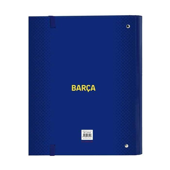 Carpeta de anillas F.C. Barcelona 512029666 Granate Azul marino (27 x 32 x 3.5 cm) 1