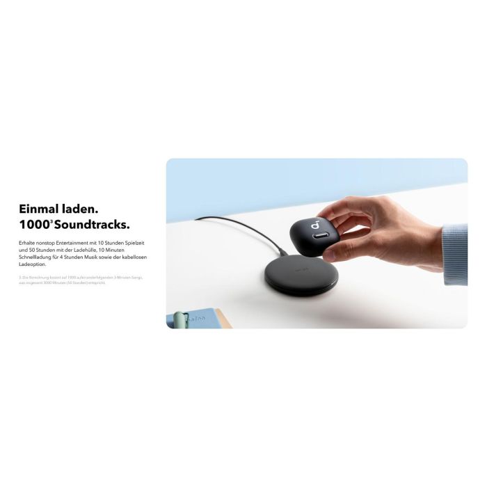 Anker Liberty 4 NC Auriculares Inalámbricos True-Wireless con Cancelación de Ruido Activa Negro 8