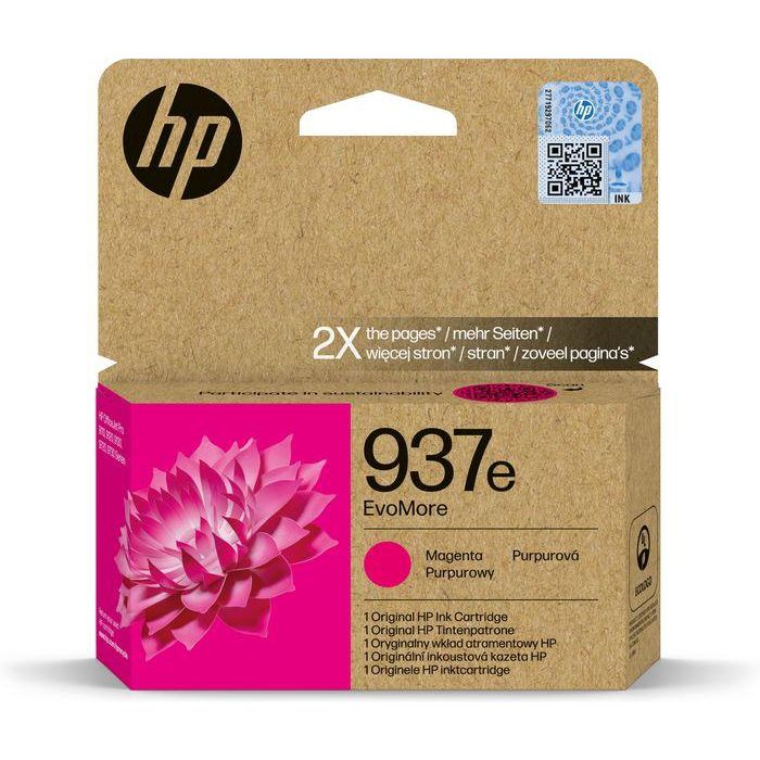 HP 937e EvoMore Magenta Original Ink Cartridge HP 937e EvoMore Magenta Original Ink Cartridge