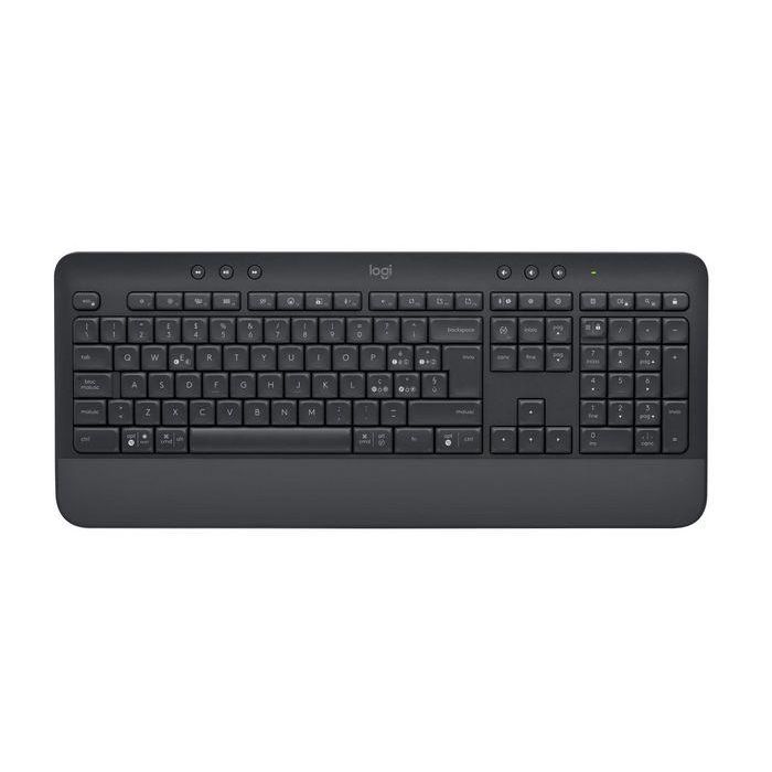 Logitech MK650 Signature Combo Inalámbrico Teclado de Tamaño Completo y Ratón para Empresas Logi Bolt SilentTouch SmartWheel