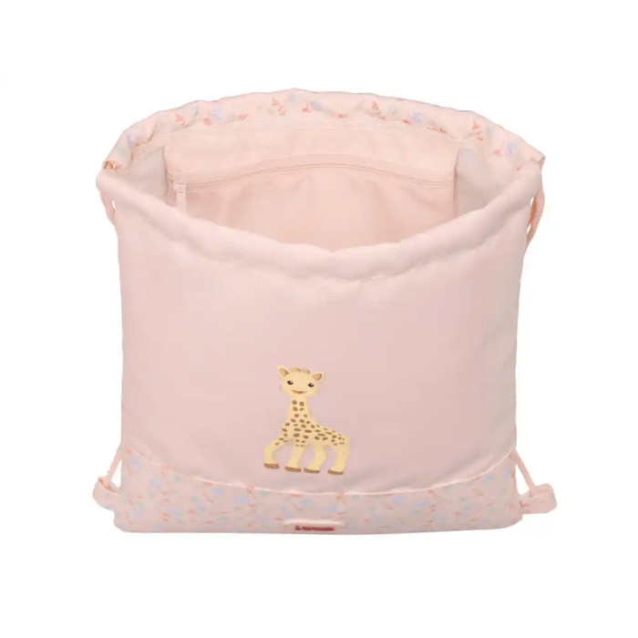 Safta Sophie La Girafe Joy Saco Plano Junior Rec Y Rep.Agua 26x34x1 Cm 3