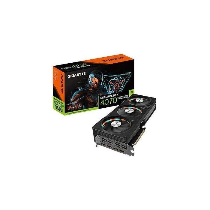Gigabyte GAMING GeForce RTX 4070 Ti SUPER OC 16G NVIDIA 16 GB GDDR6X Gigabyte GAMING GeForce RTX 4070 Ti SUPER OC 16G NVIDIA 16 GB GDDR6X
