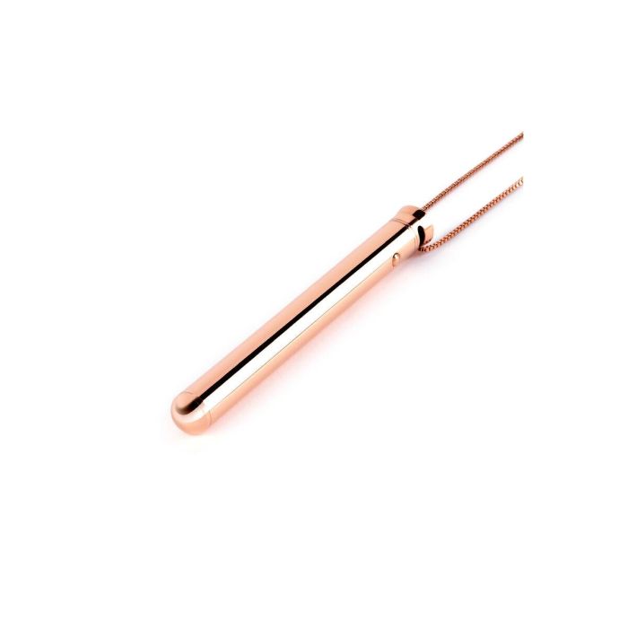 Bala Vibradora Le Wand Necklace Colgante Rosa Dorado 11 Bala Vibradora Le Wand Necklace Colgante Rosa Dorado 11