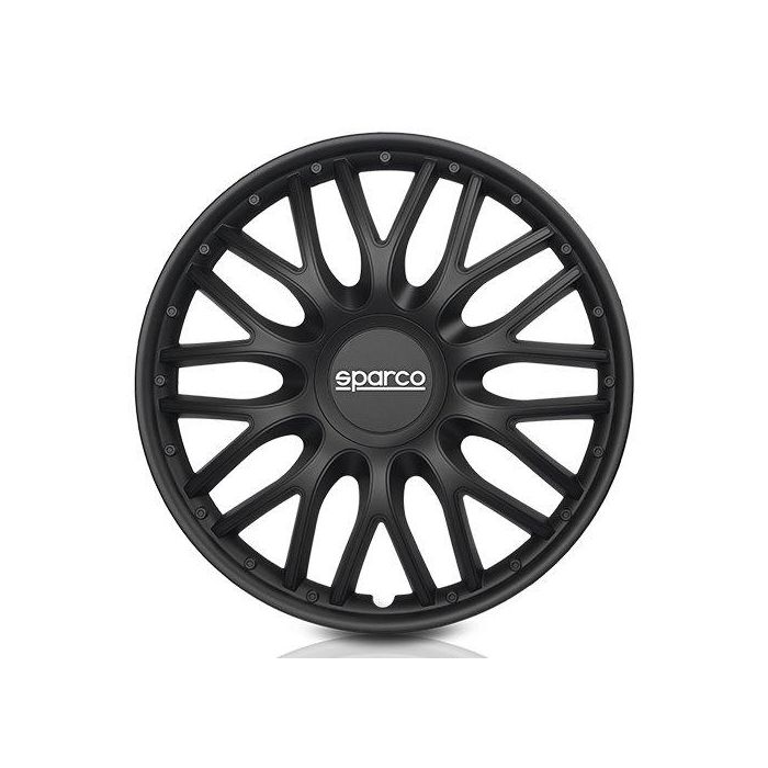 Sparco Tapacubos Roma Negro 15" SPC1596BK Accesorio coche 1