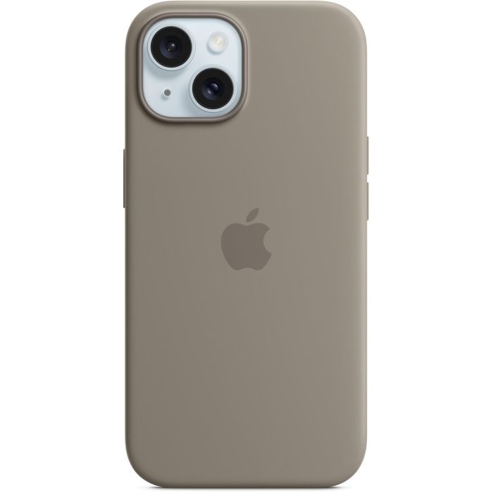 Funda para Móvil Apple MXPG3ZM/A Gris Apple iPhone 15 0 Funda para Móvil Apple MXPG3ZM/A Gris Apple iPhone 15 0
