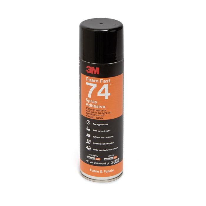 3M S74 Adhesivo en Spray para Tapicería 500ml