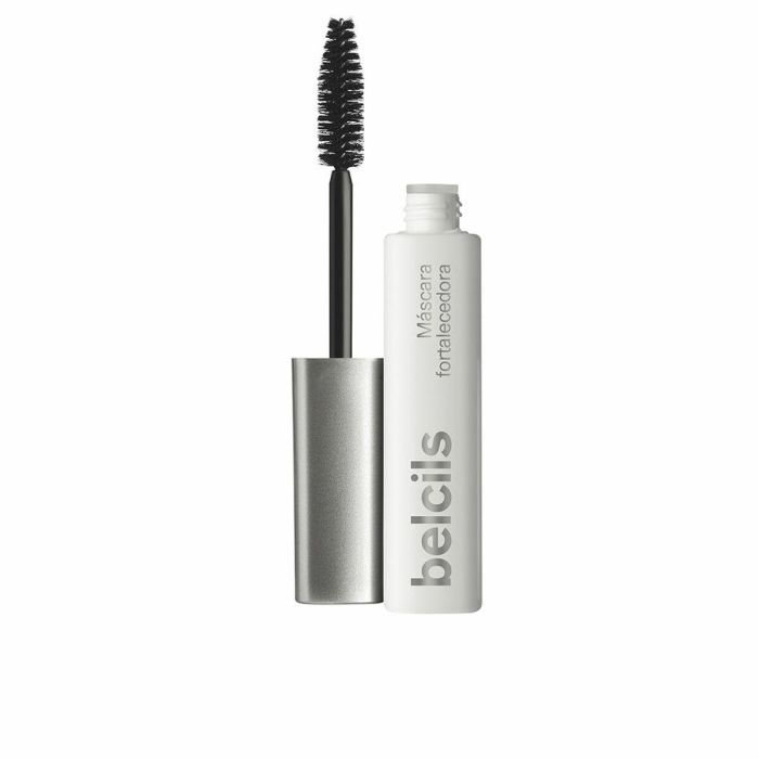 Belcils Máscara Fortalecedora de Pestañas Negro con Ácido Hialurónico, Queratina y Vitamina E para Fuerza, Longitud e Hidratación - 7 ml