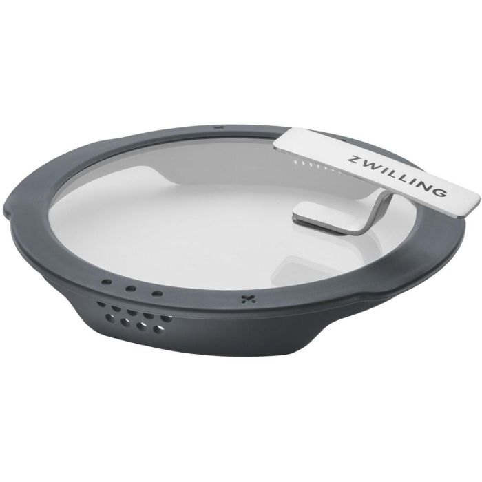 Zwilling 66870-005 Simplify Juego de Ollas 5 Piezas Acero Inoxidable Negro Plata Apto Lavavajillas Horno Hasta 180°C 2