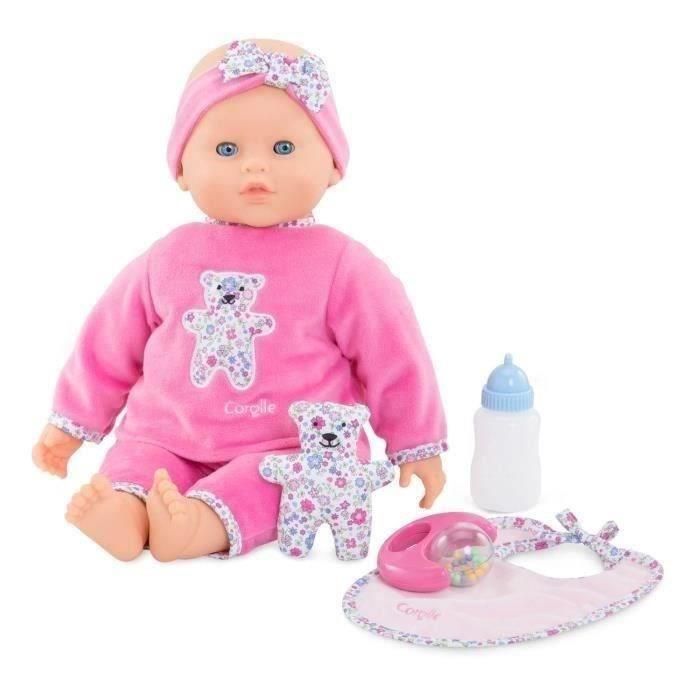 Muñeca bebé Lucille interactiva grande - COROLLE - Mon Grand Poupon - 42 cm - A partir de 2 años Muñeca bebé Lucille interactiva grande - COROLLE - Mon Grand Poupon - 42 cm - A partir de 2 años