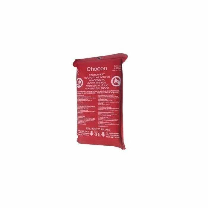 Chacon Manta Ignífuga de Seguridad para Hogar y Cocina, Protección Rápida y Eficaz contra Incendios Domésticos y Personales