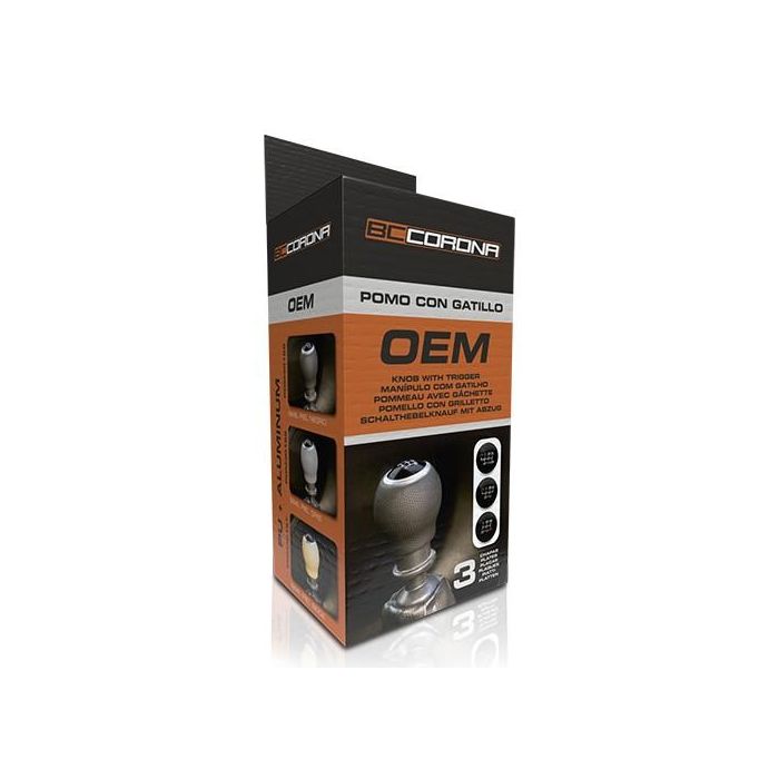Pomo Oem Corto Piel Negra Gatillo 27 mm Cs6 POM30165 2 Pomo Oem Corto Piel Negra Gatillo 27 mm Cs6 POM30165 2