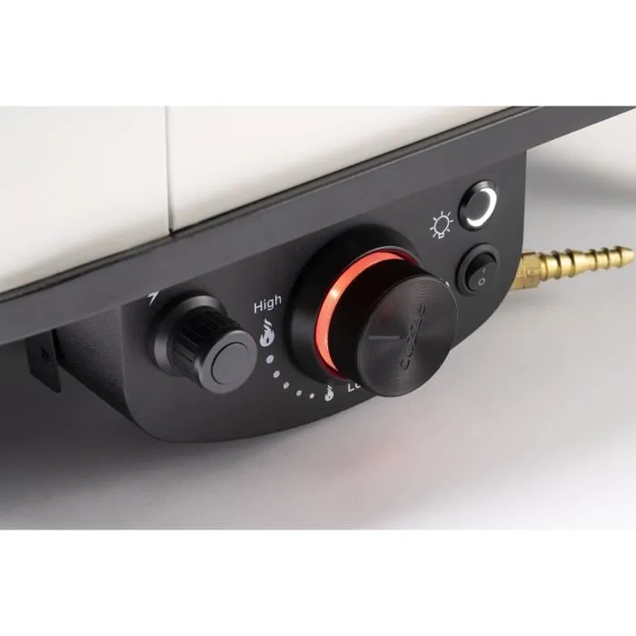 Cozze Horno de pizza a gas 90426 - Giratorio con termómetro y puerta integrados 5