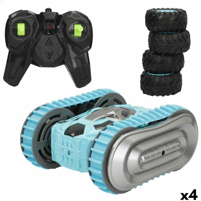 Coche Radio Control Colorbaby 15 x 7 x 14 cm (4 Unidades) Coche Radio Control Colorbaby 15 x 7 x 14 cm (4 Unidades)