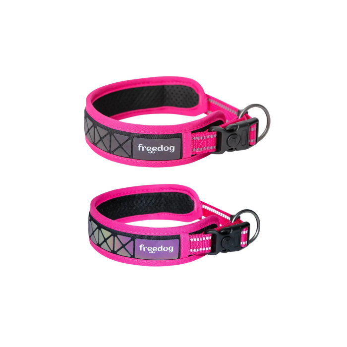 Freedog Collar Boreal Fucsia 20 mm 43-52 cm