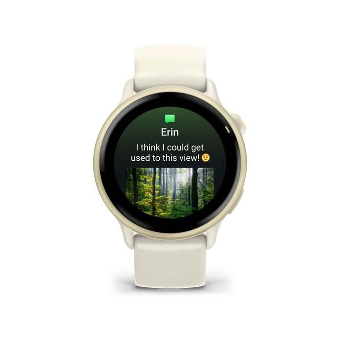 Garmin vivoactive 6 bone/lunargold alu - Reloj inteligente con GPS y pantalla AMOLED, color hueso y oro lunar. 1 Garmin vivoactive 6 bone/lunargold alu - Reloj inteligente con GPS y pantalla AMOLED, color hueso y oro lunar. 1