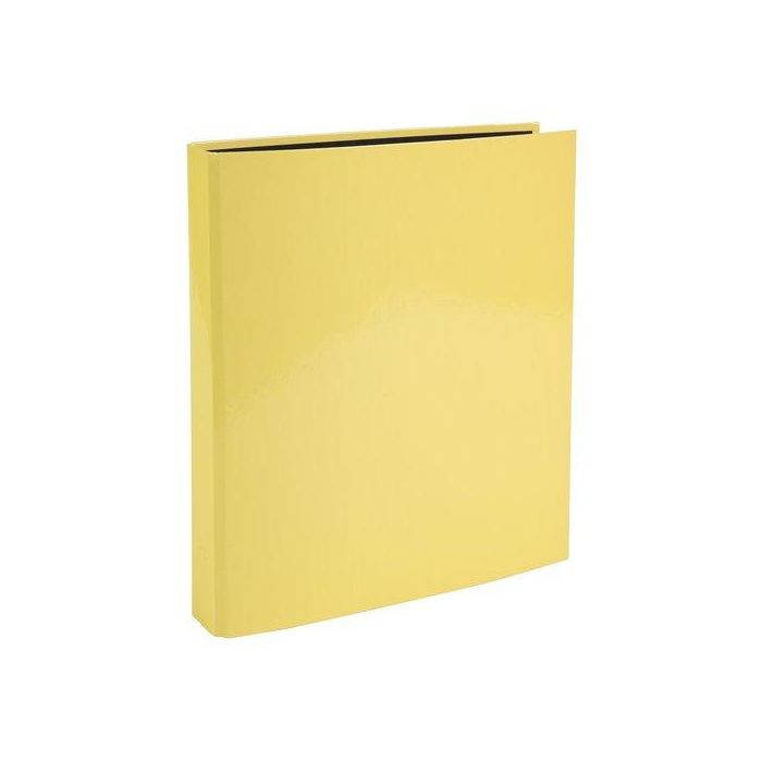 Carpeta De Anillas Exacompta Aquarel Carton Forrado A4 4 An.25Mm Amarillo