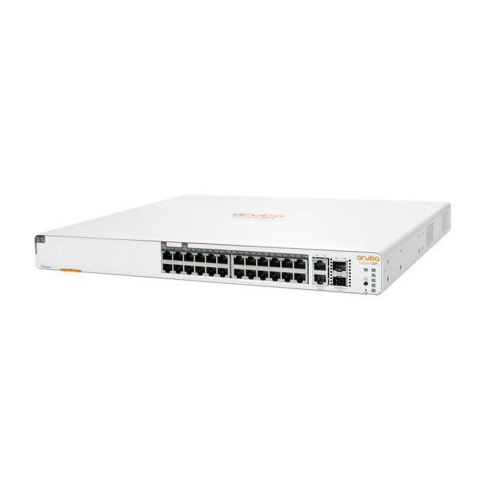 Aruba Instant On 1960 24G 20p Class4 4p Class6 PoE 2XGT 2SFP+ 370W Switch Gigabit Smart-Managed Apilable 10GbE para Pymes 1
