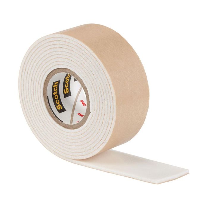 Cinta doble cara montaje espejos, 19mmx1,5m, máx 5 kg 1 Cinta doble cara montaje espejos, 19mmx1,5m, máx 5 kg 1