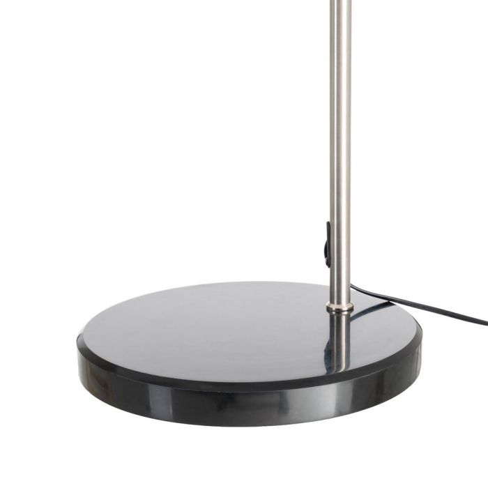 Lámpara Suelo Plata-Negro Metal-Mármol 100 X 37 X 197 cm