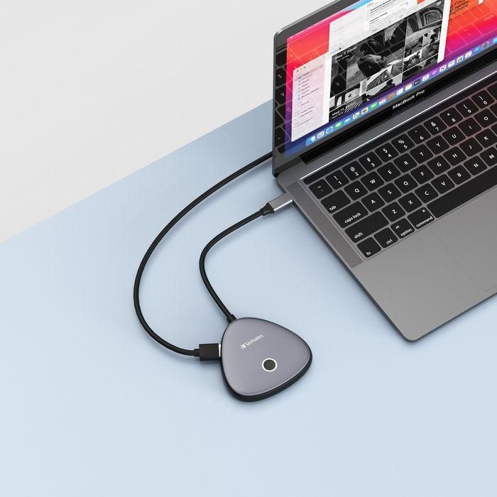 Verbatim WDA-02 Adaptador Inalámbrico USB-C con Hub para Pantalla 4K - Compartir, Streaming y Presentaciones (10m) 5 Verbatim WDA-02 Adaptador Inalámbrico USB-C con Hub para Pantalla 4K - Compartir, Streaming y Presentaciones (10m) 5