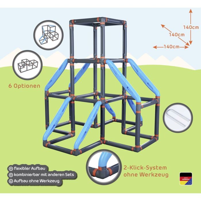 Smoby BIG1721206107301 – Gran estructura de escalada 12