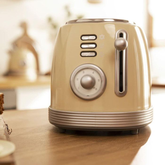 Cecotec Vintage 800 6 2 rebanada(s) 850 W Amarillo 2 Cecotec Vintage 800 6 2 rebanada(s) 850 W Amarillo 2