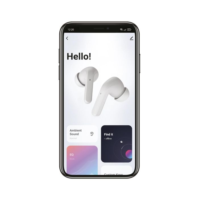 Muvit Auriculares Smart True Wireless Inalambrico Blanco ANC Bluetooth V5.3 Cancelacion Ruido 5