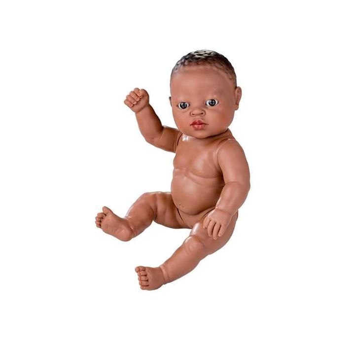 Berjuan 7080-17 Muñeca Newborn de 30 cm, niña africana, a partir de 3 años 1 Berjuan 7080-17 Muñeca Newborn de 30 cm, niña africana, a partir de 3 años 1