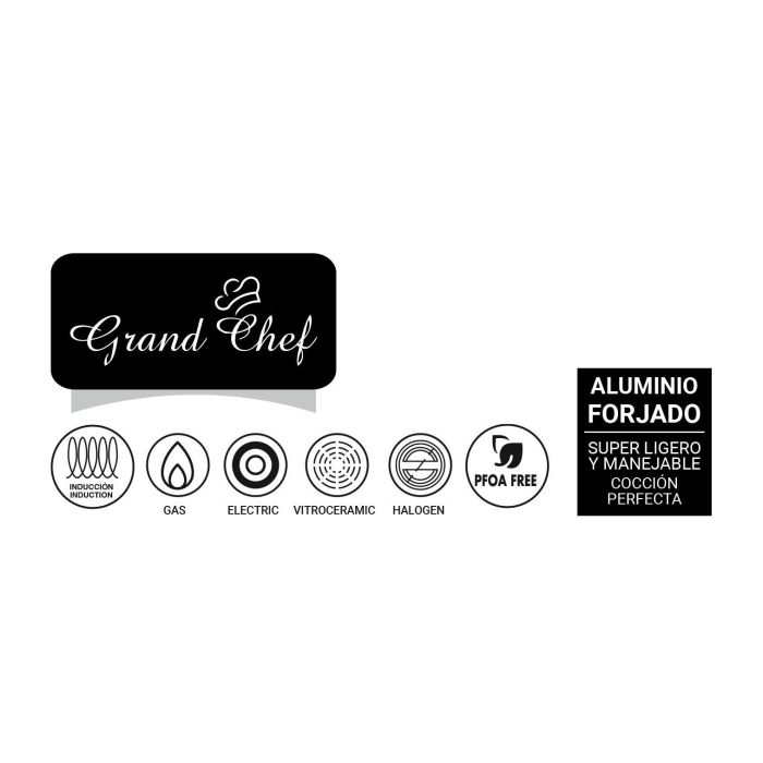 Sartén Grandchef Quttin 18 cm (6 Unidades) 2 Sartén Grandchef Quttin 18 cm (6 Unidades) 2
