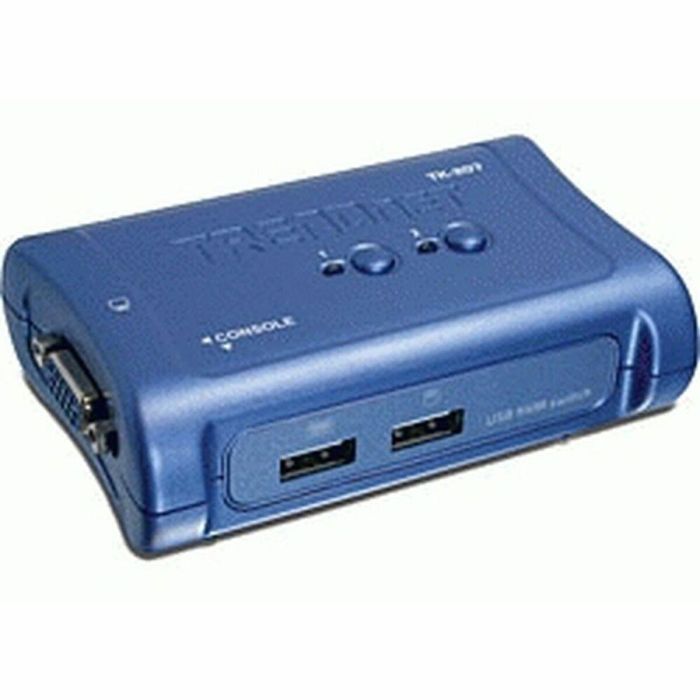 Switch KVM Trendnet TK-207K 1,2 m 2 Switch KVM Trendnet TK-207K 1,2 m 2