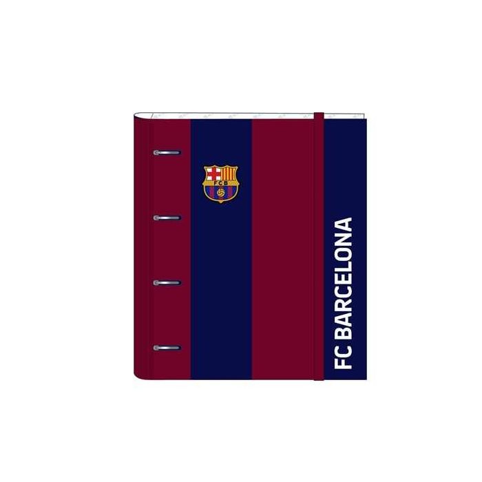 Carpeta Safta 4 Anillas De 35 mm Con Recambio Din A4 100 Hojas Con Goma Y 5 Separadores F.C. Barcelona Carpeta Safta 4 Anillas De 35 mm Con Recambio Din A4 100 Hojas Con Goma Y 5 Separadores F.C. Barcelona