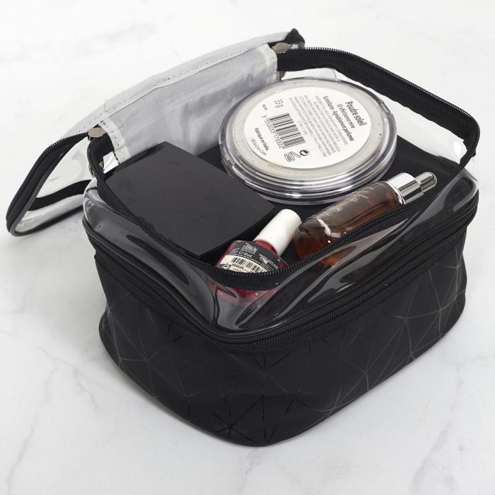 Cosmetic Club Neceser 2 Niveles PVC 6 Cosmetic Club Neceser 2 Niveles PVC 6