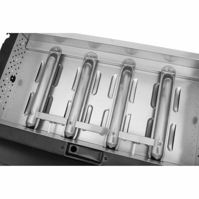 Cookingbox Placa de Gas Palma, Encimera 4 Quemadores, 69 x 51 x 35 cm, Negro