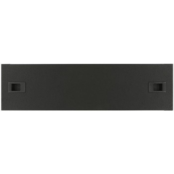 Lanview Panel Ciego 3U 19" Snap Locking Negro para Racks de Servidor - Mejora Flujo Aire y Eficiencia Refrigeración