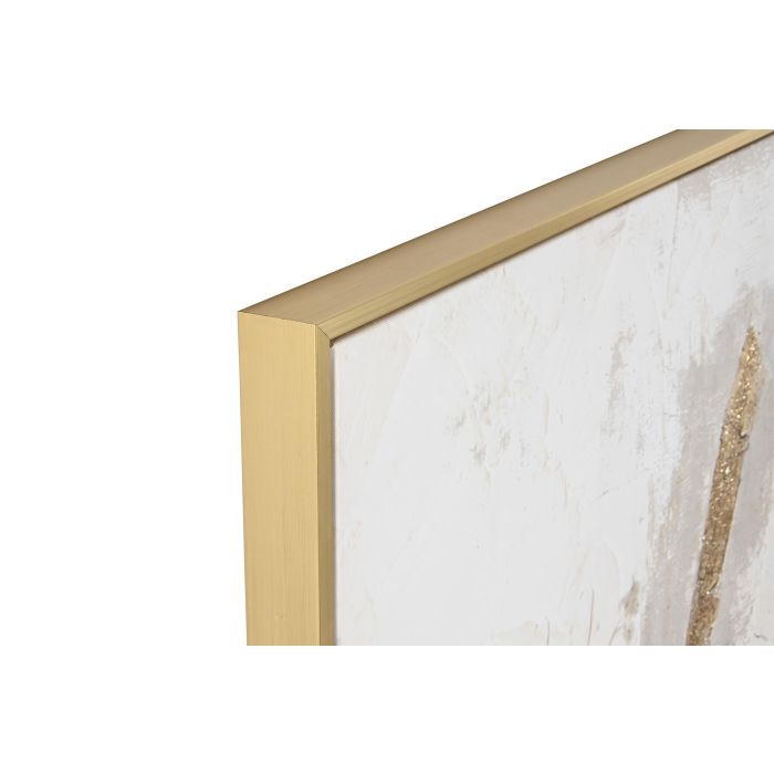 Cuadro Moderno DKD Home Decor Blanco Dorado 4.5 x 143 x 103 cm (2 Unidades) 1 Cuadro Moderno DKD Home Decor Blanco Dorado 4.5 x 143 x 103 cm (2 Unidades) 1