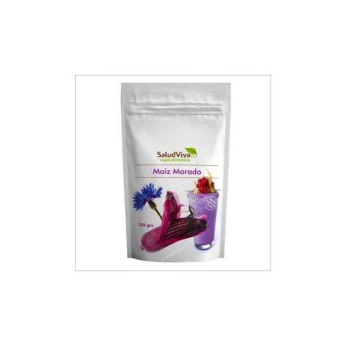 SALUD VIVA Maíz Morado Ecológico 125gr, Rico en Fenólicos y Antocianinas