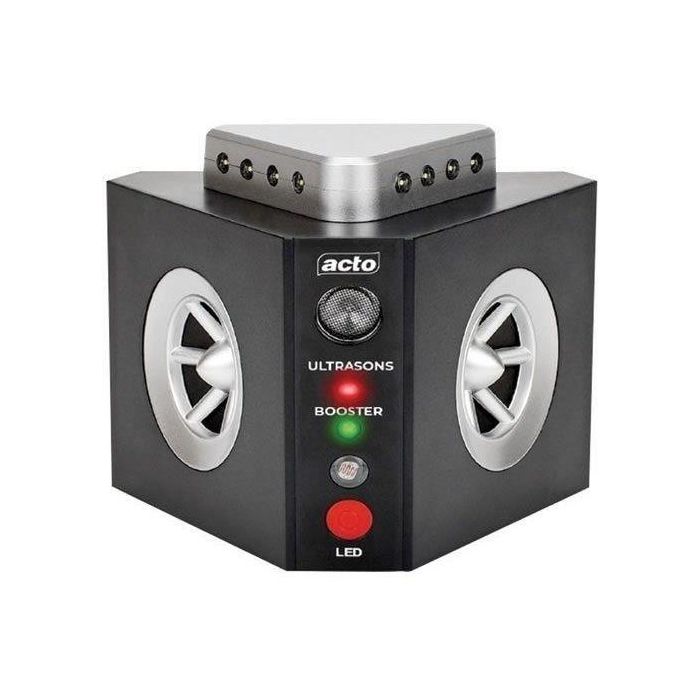 Repelente Ultrasónico - OTCA - 3 en 1 - Cobertura maxi gran angular - 300m² - Ratas - Ratones - Martas - Lirones - Lirones de Jardín 1 Repelente Ultrasónico - OTCA - 3 en 1 - Cobertura maxi gran angular - 300m² - Ratas - Ratones - Martas - Lirones - Lirones de Jardín 1