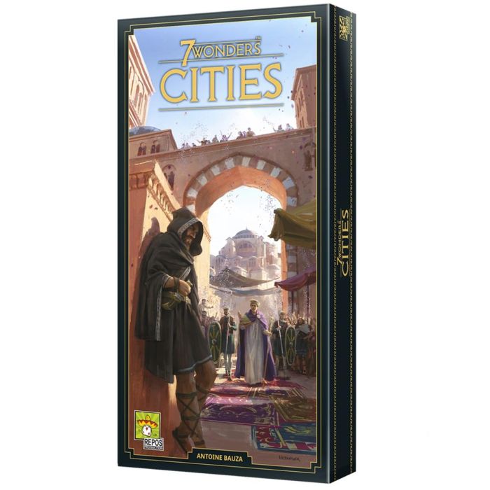 Juegos 7 Wonders: Cities Nueva Edición Expansión Juego de Mesa Colección 7 Wonders Español para 3-7 Jugadores